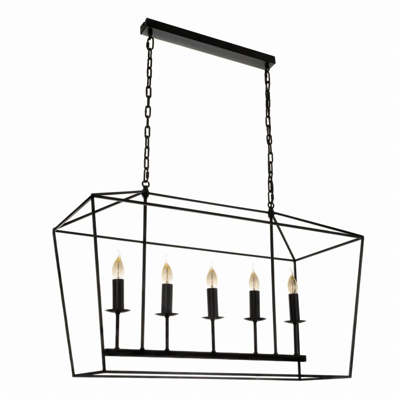 Black GENTLE L Lamp, Crafdeco