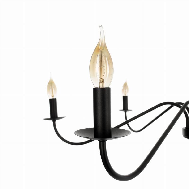 POSH Black Chandelier - Crafdeco