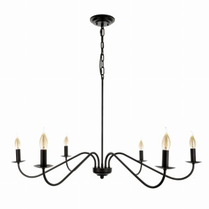 POSH Black Chandelier