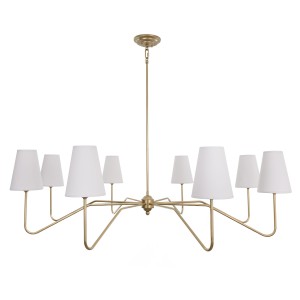 Żyrandol SIMPLE PLUS  L złoty