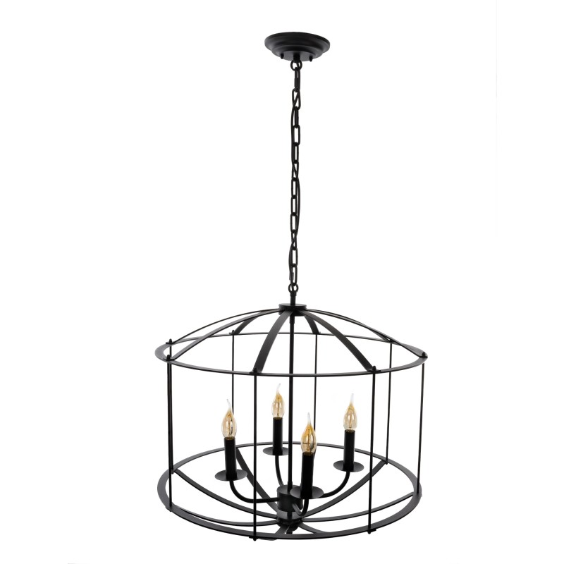 Windsor Black Lamp, Crafdeco