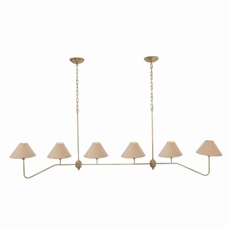 SIMPLE XL Chandelier – Gold , Crafdeco