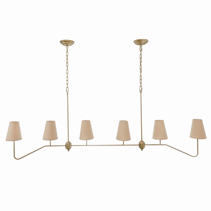 SIMPLE XL Chandelier – Gold , Crafdeco