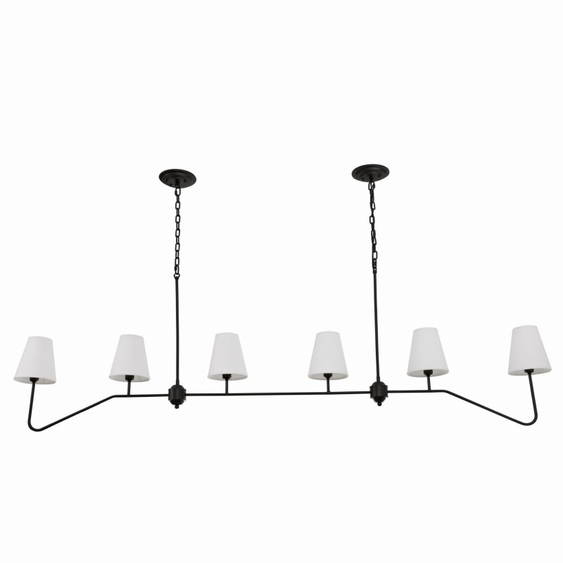 SIMPLE XL Black Chandelier,Crafdeco