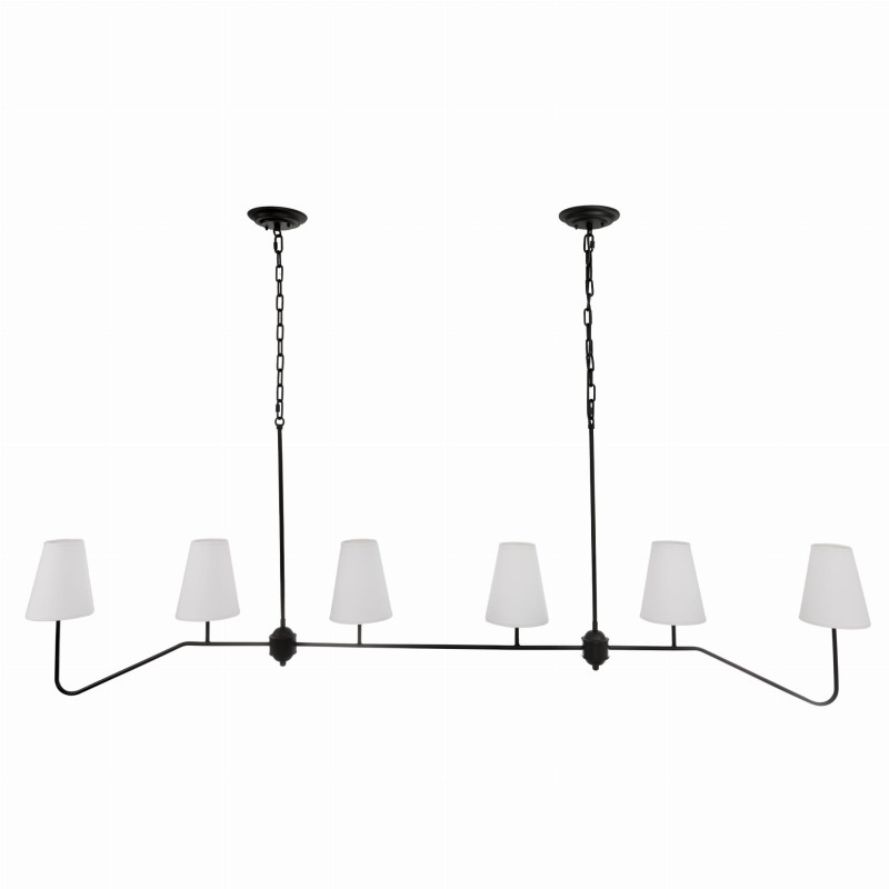SIMPLE XL Black Chandelier,Crafdeco