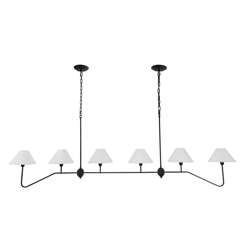 SIMPLE XL Black Chandelier,Crafdeco