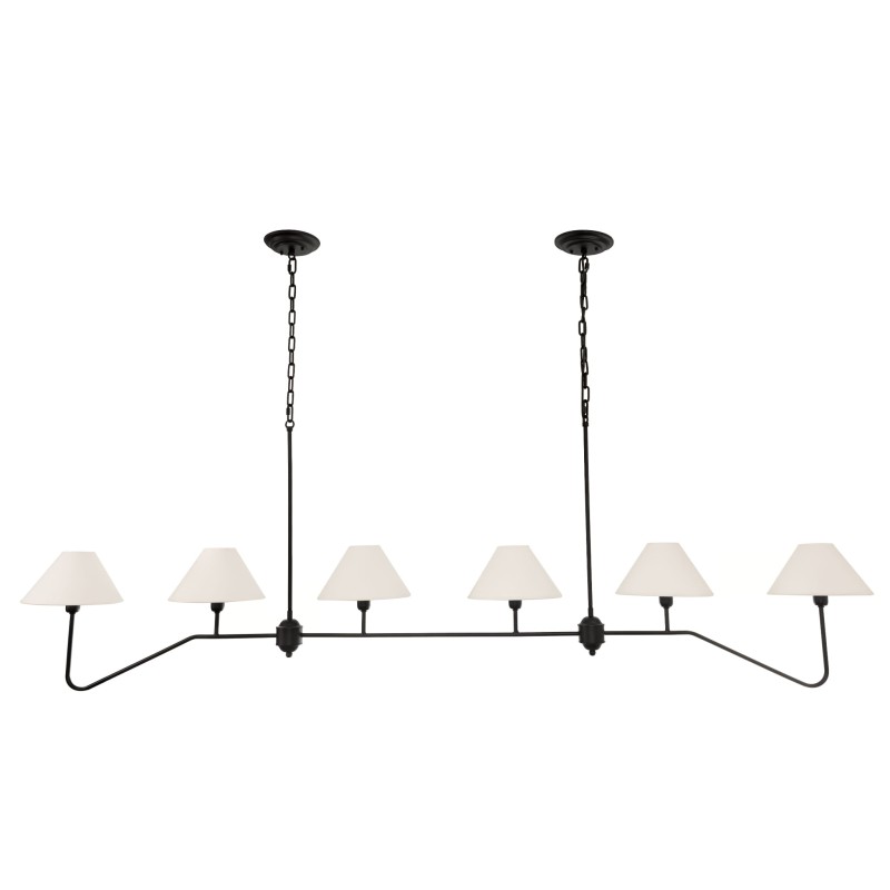 SIMPLE XL Black Chandelier,Crafdeco