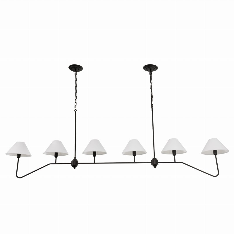 SIMPLE XL Black Chandelier,Crafdeco