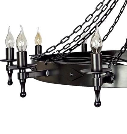 Metalowy Żyrandol 150 12z, Crafdeco