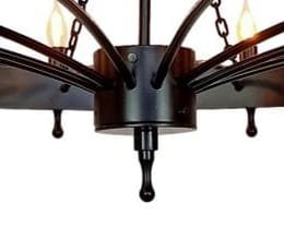 Metalowy Żyrandol 150 12z, Crafdeco