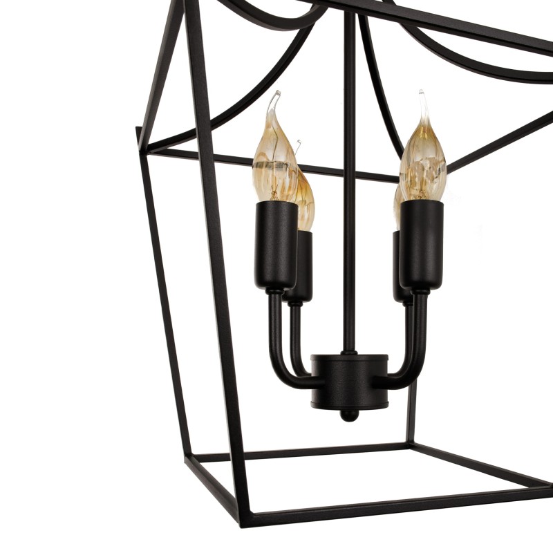 Canopy Black Lamp , Crafdeco