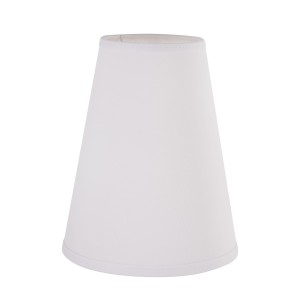 Narrow white lampshade