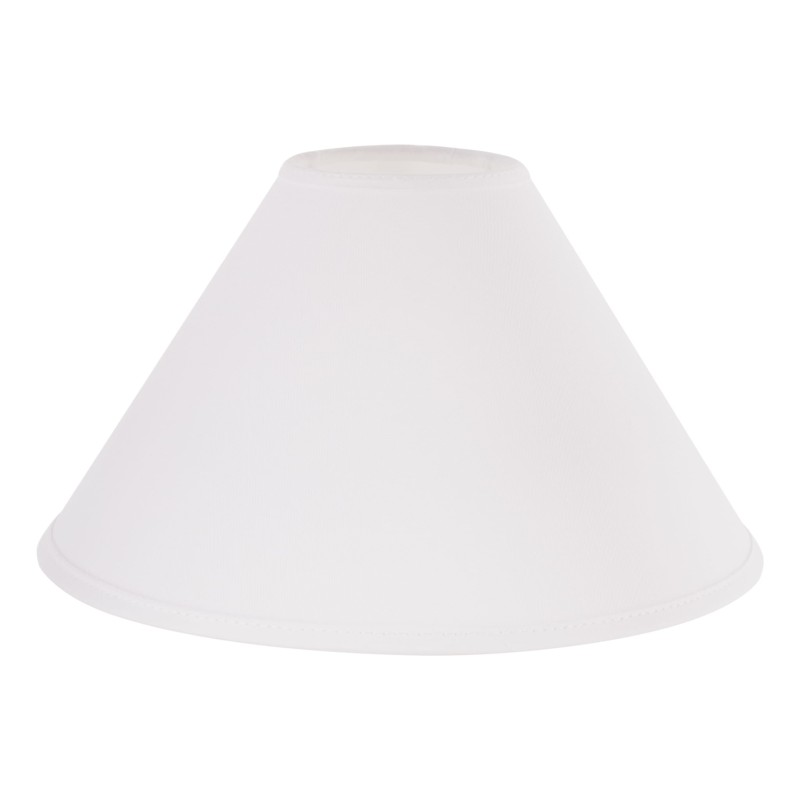 white lampshade,wide, Crafdeco