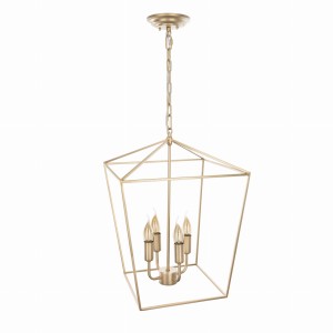 GENTLE M Gold Chandelier