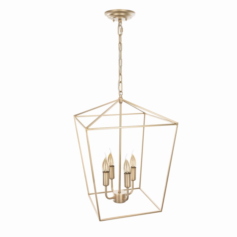 GENTLE M Gold Chandelier- Crafdeco