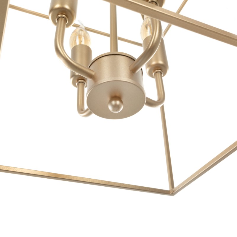 GENTLE M Gold Chandelier- Crafdeco