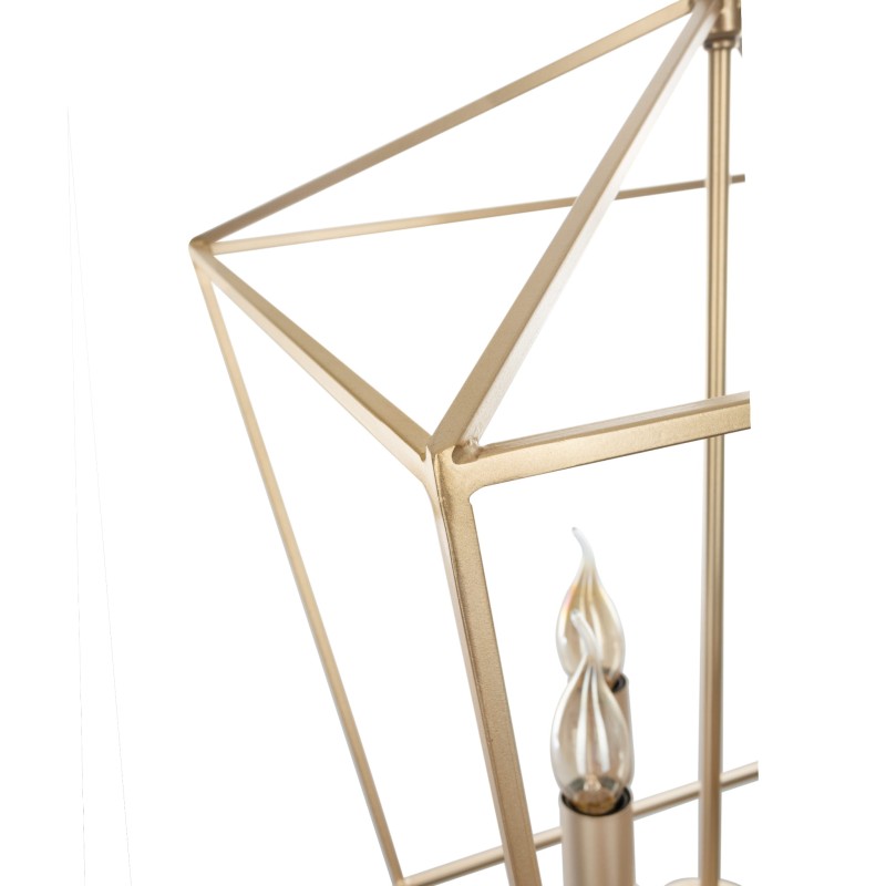 GENTLE M Gold Chandelier- Crafdeco