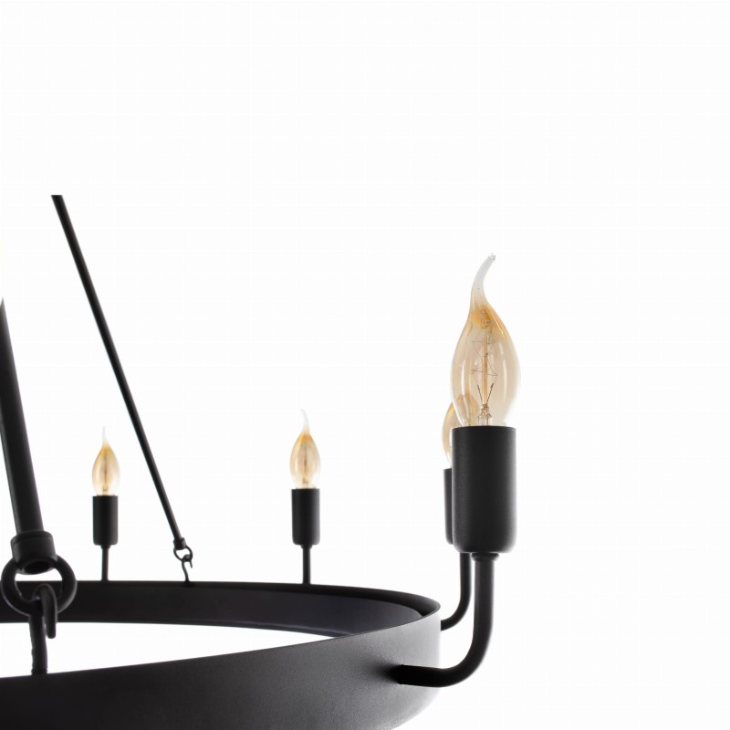 Forged Chandelier 80 10z - Crafdeco