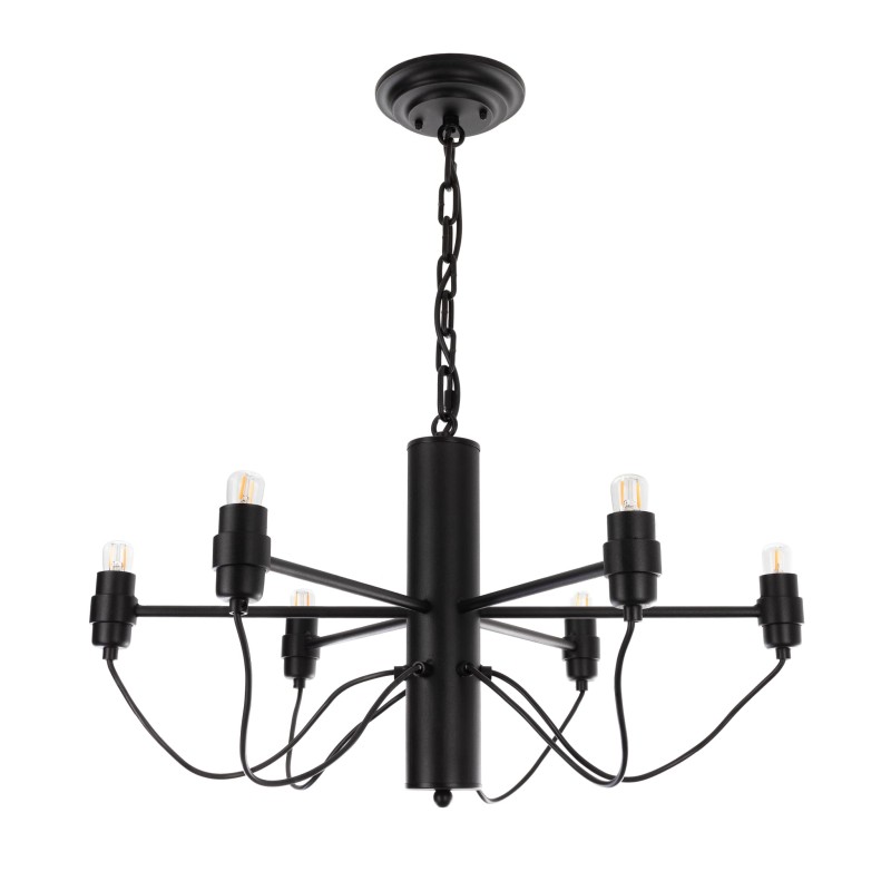 IRGA Mini Chandelier Black, Crafdeco