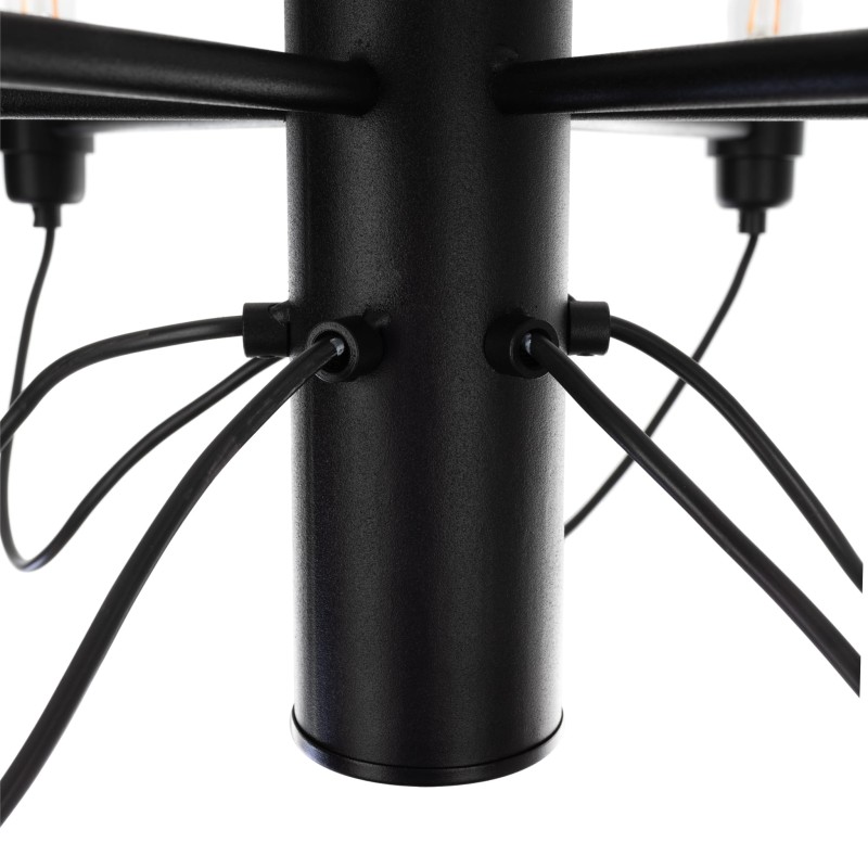 IRGA Mini Chandelier Black, Crafdeco