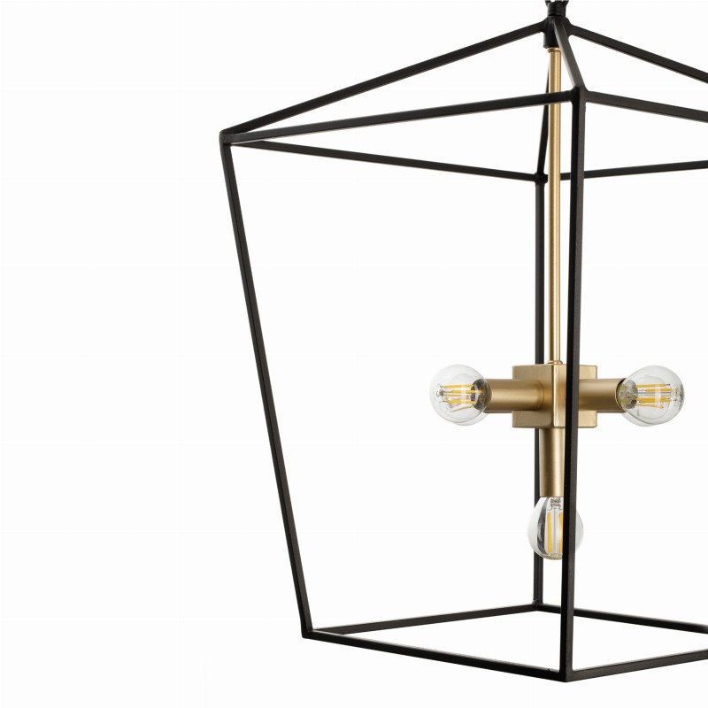Gentle SX Black-Gold Lamp, Crafdeco