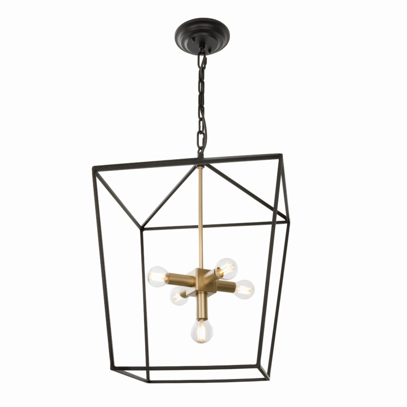 Gentle SX Black-Gold Lamp, Crafdeco