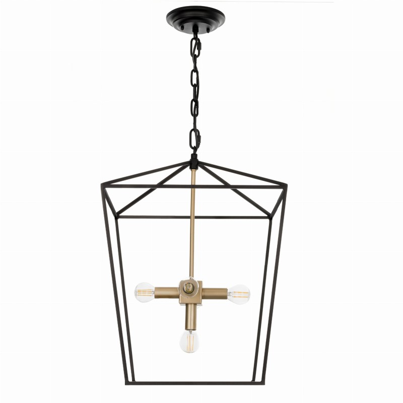 Gentle SX Black-Gold Lamp, Crafdeco