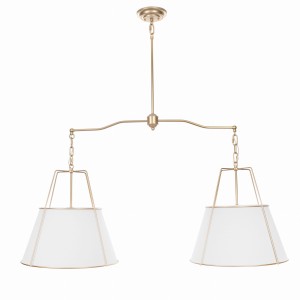 Amber Twin Lamp