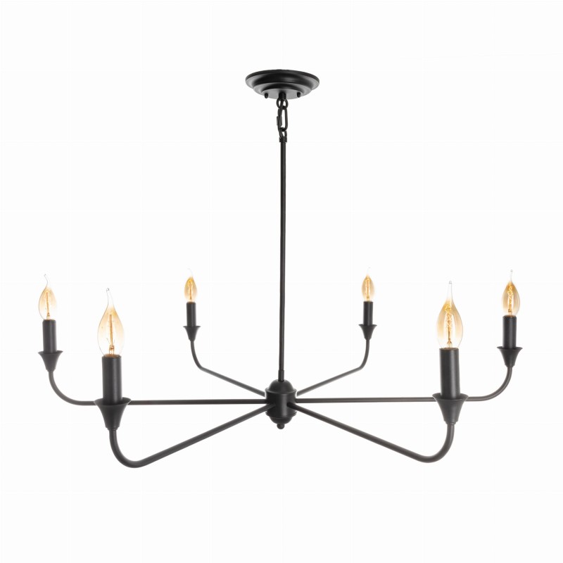 CHIC M Black Chandelier- Crafdeco