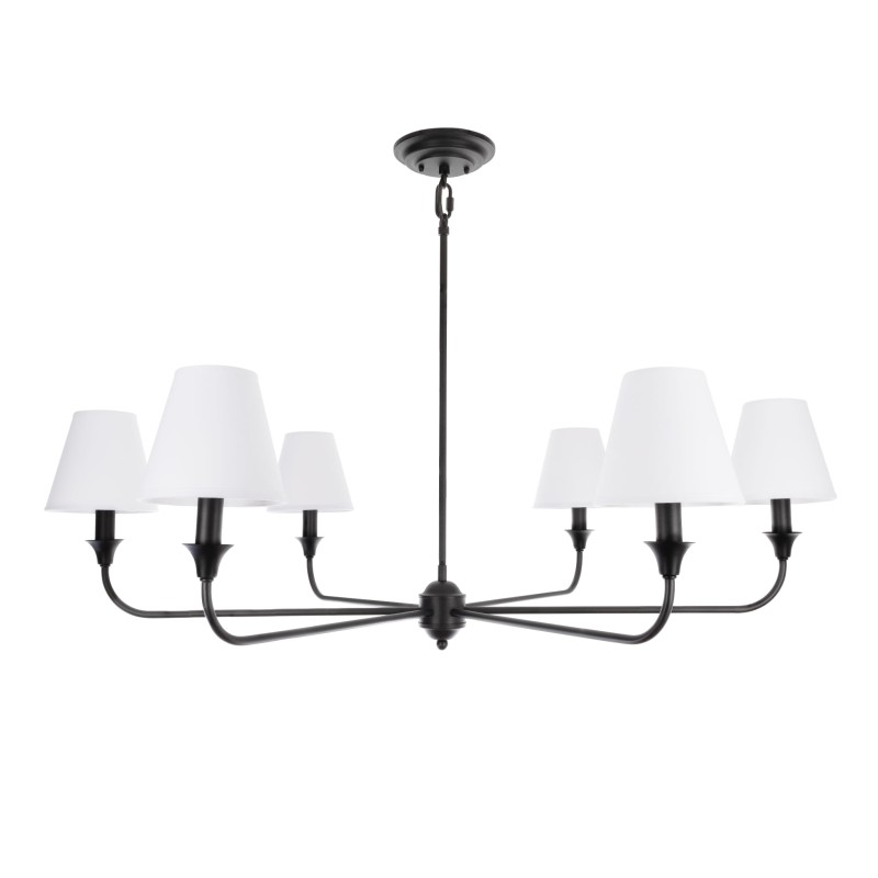 CHIC M Black Chandelier- Crafdeco
