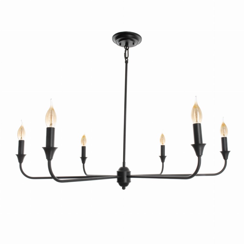 CHIC M Black Chandelier- Crafdeco