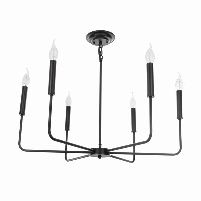 JOLTY Chandelier black - Crafdeco