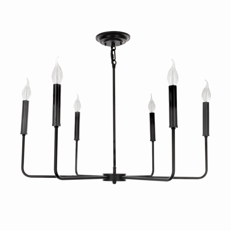 JOLTY Chandelier black - Crafdeco