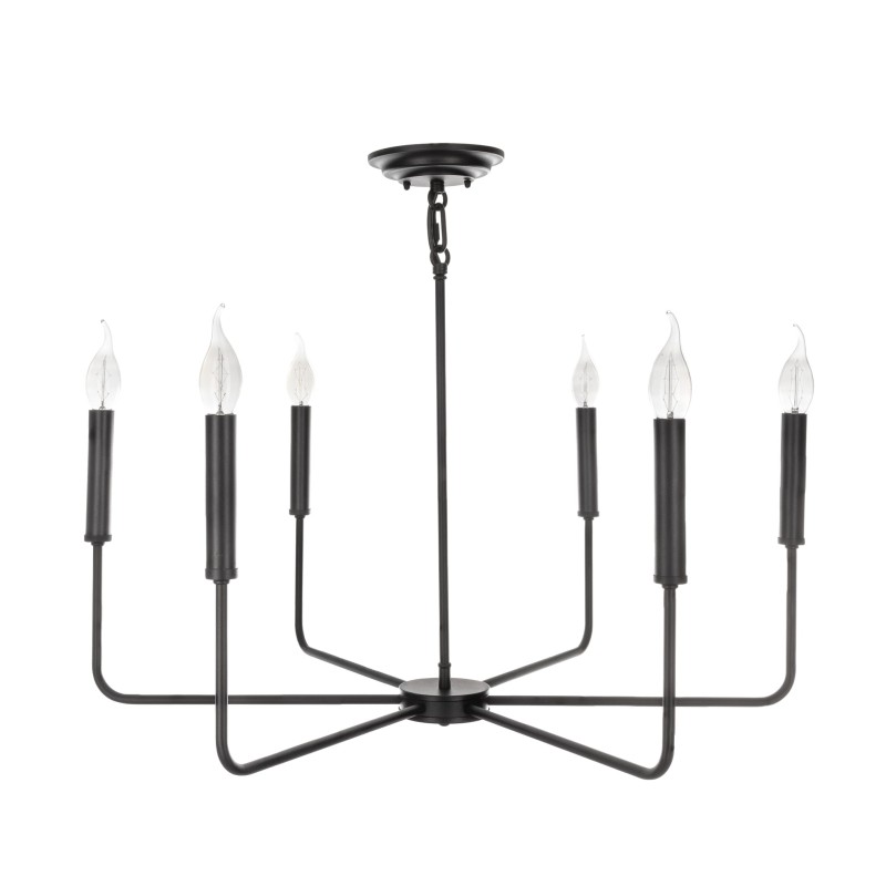 JOLTY Chandelier black - Crafdeco