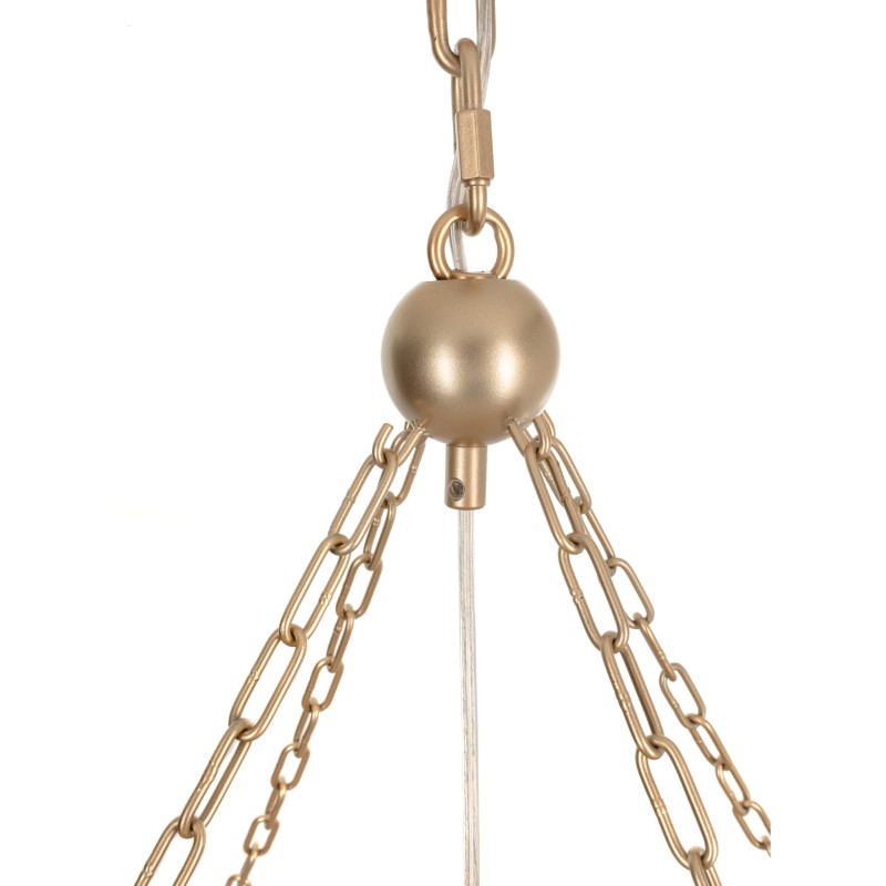 Żyrandol Elegant Złoty 120 cm, Crafdeco