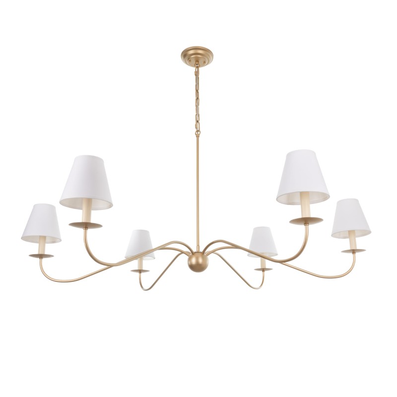 Elegant Gold Chandelier 120 cm, Crafdeco