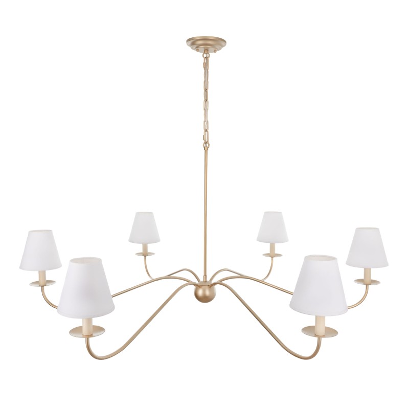 Elegant Gold Chandelier 120 cm, Crafdeco