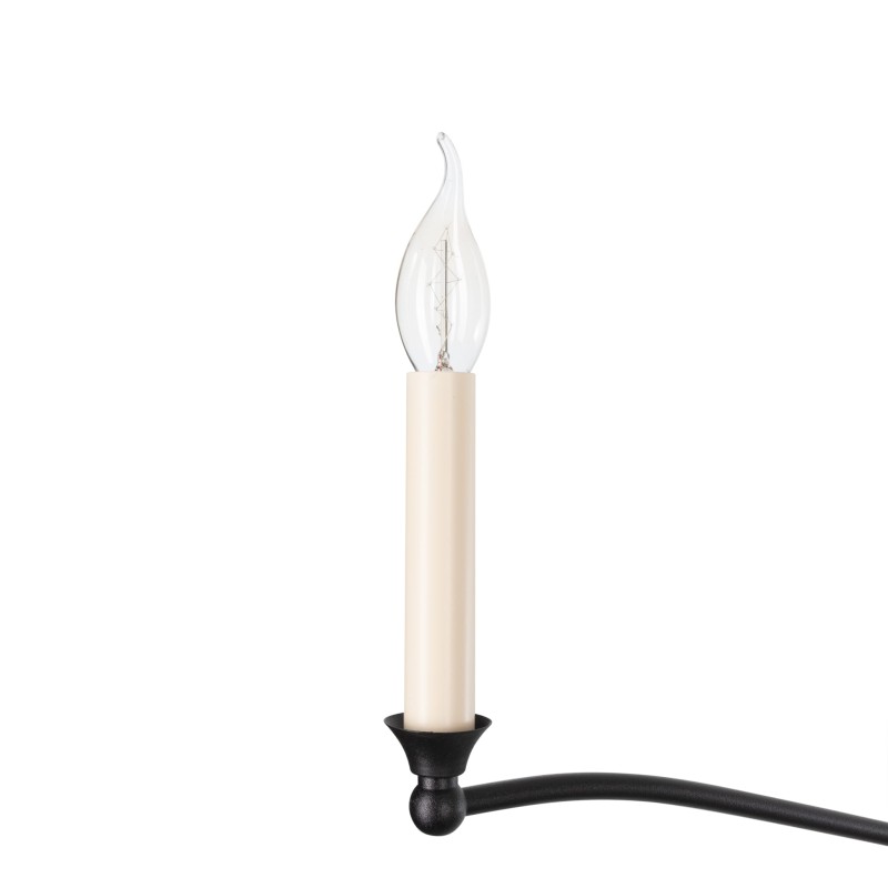 Splendid Black Chandelier, Crafdeco