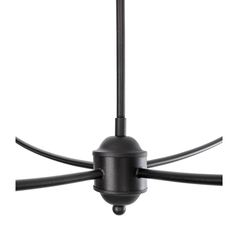 Splendid Black Chandelier, Crafdeco