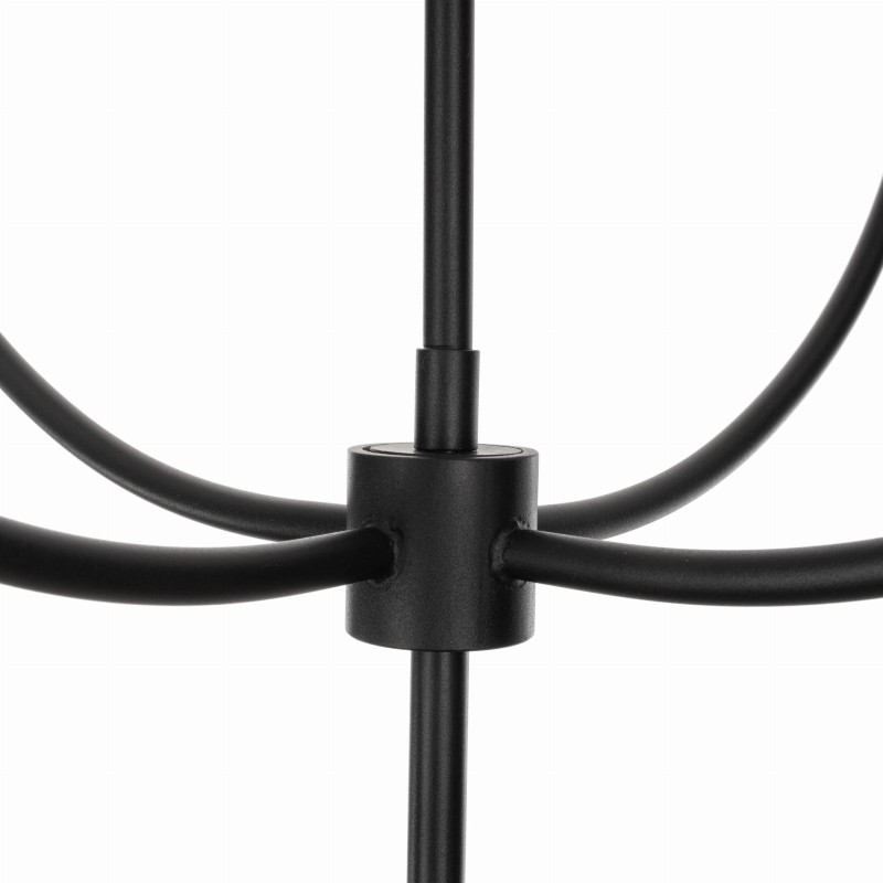 Deer Chandelier Black, Crafdeco