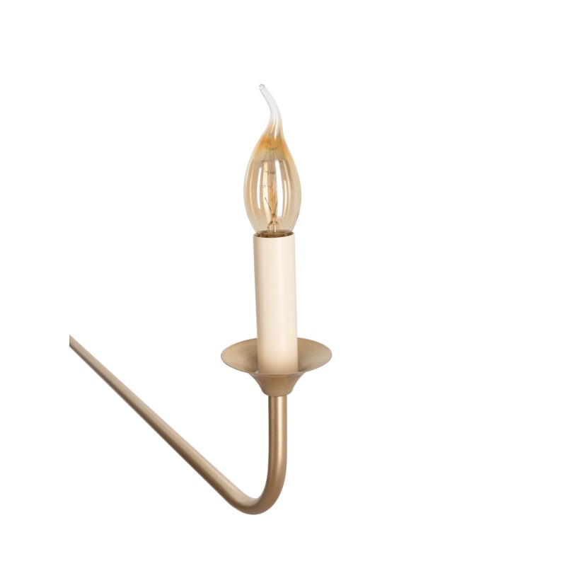 Golden Farmhouse Chandelier