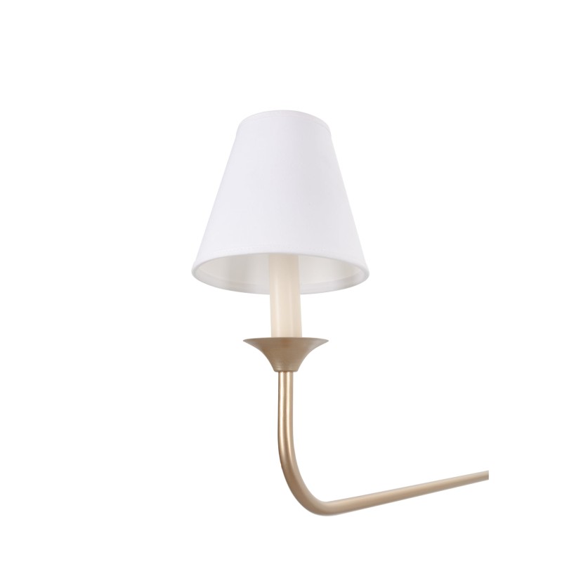 Golden Farmhouse Chandelier