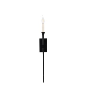 Slim Black Wall Lamp