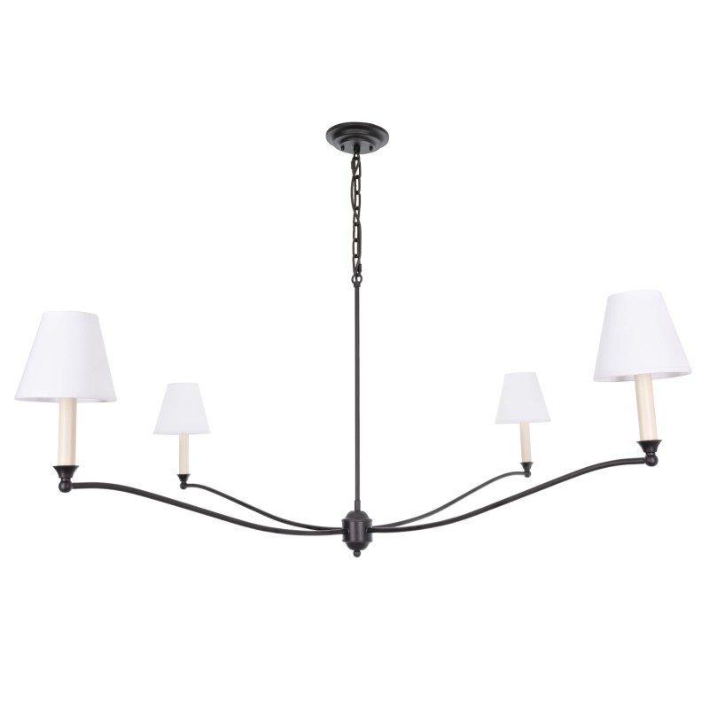 Splendid Black Chandelier, Crafdeco