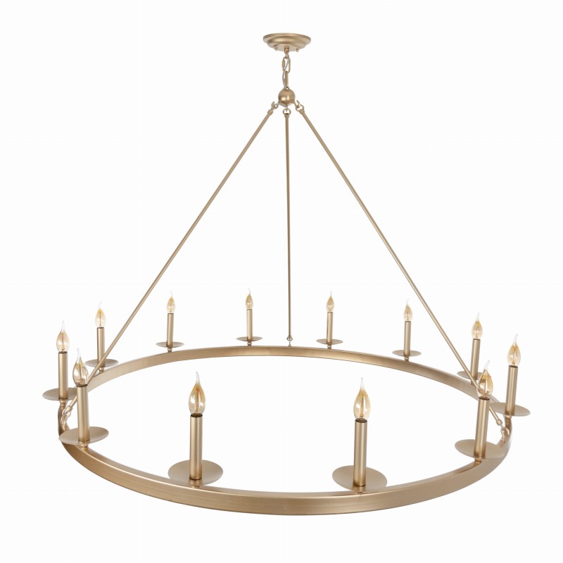 Golden Metal Chandelier CASTLE 130
