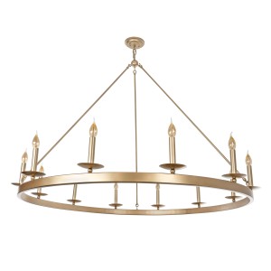Golden Metal Chandelier CASTLE 130