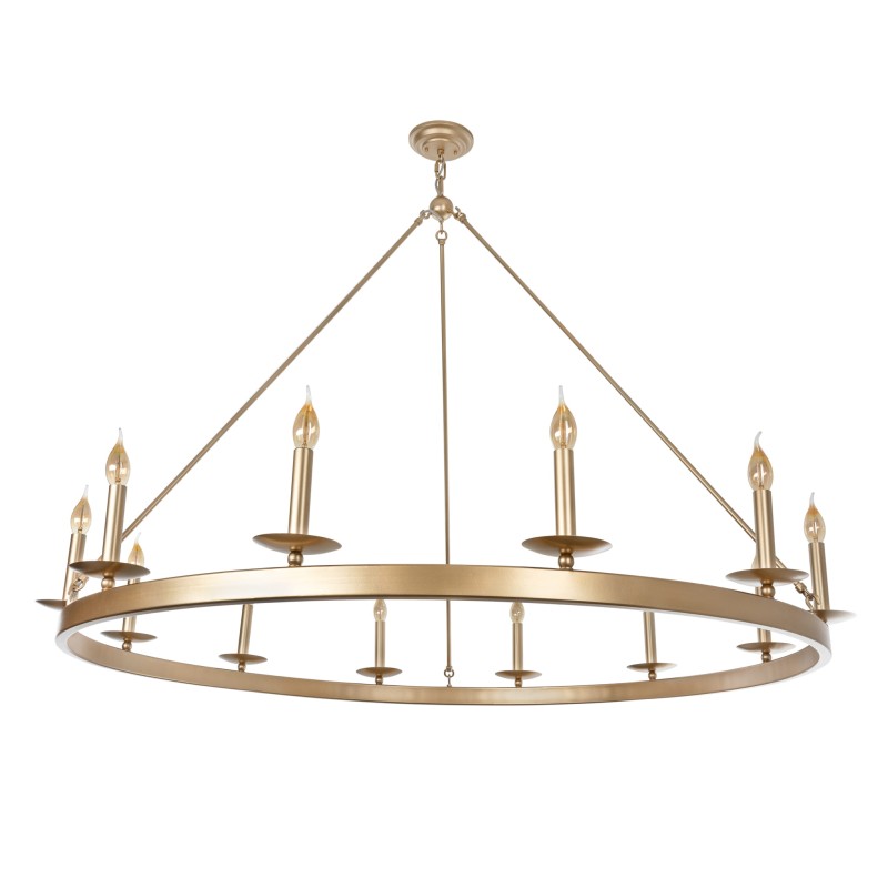 Golden Metal Chandelier CASTLE 130