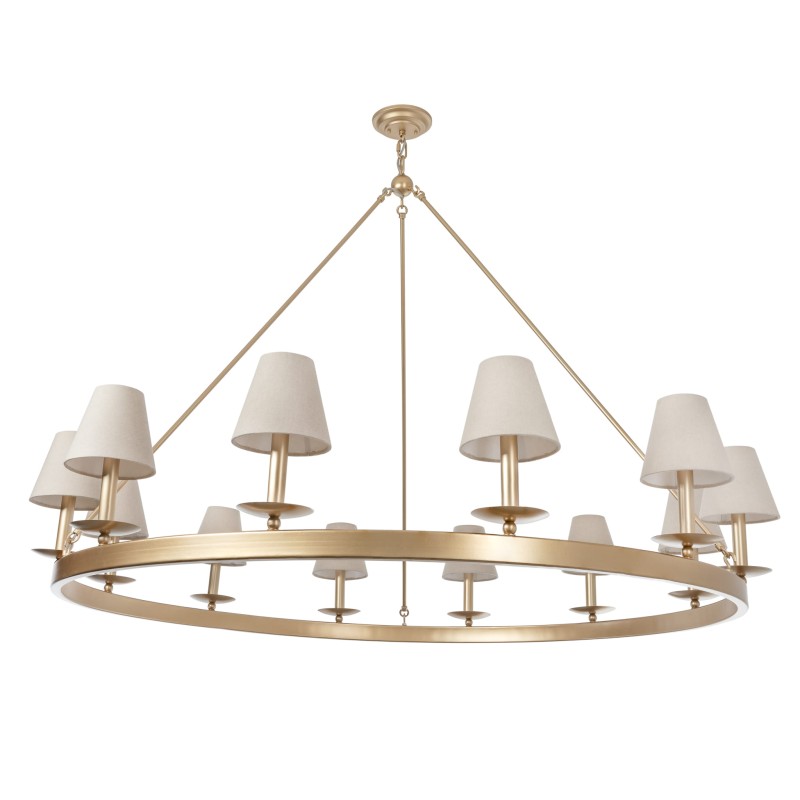 Golden Metal Chandelier CASTLE 130
