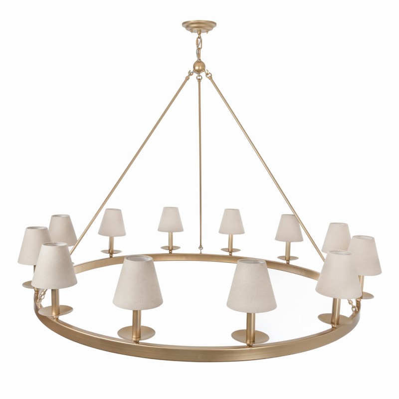 Golden Metal Chandelier CASTLE 130