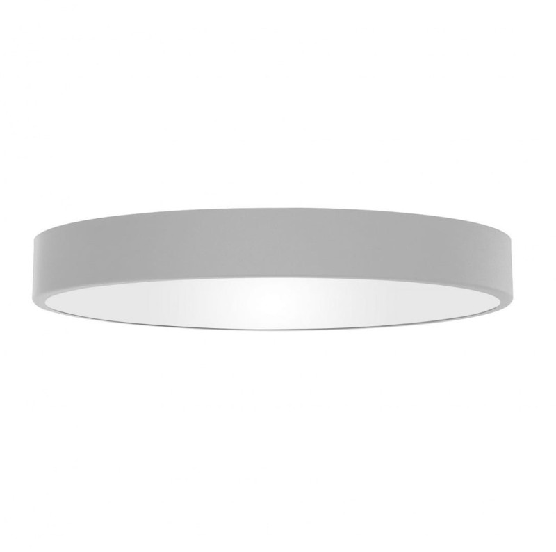 White Flush Mount Ceiling Lamp – 80 cm